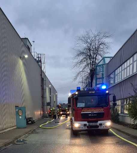 SEW-EURODRIVE Werk Graben-Neudorf – Brand in der Zahnrad-fertigung / Härterei