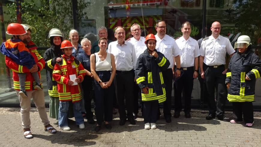 „Die Feuerwehr stellt sich vor – denn die Feuerwehr ist für Alle da“