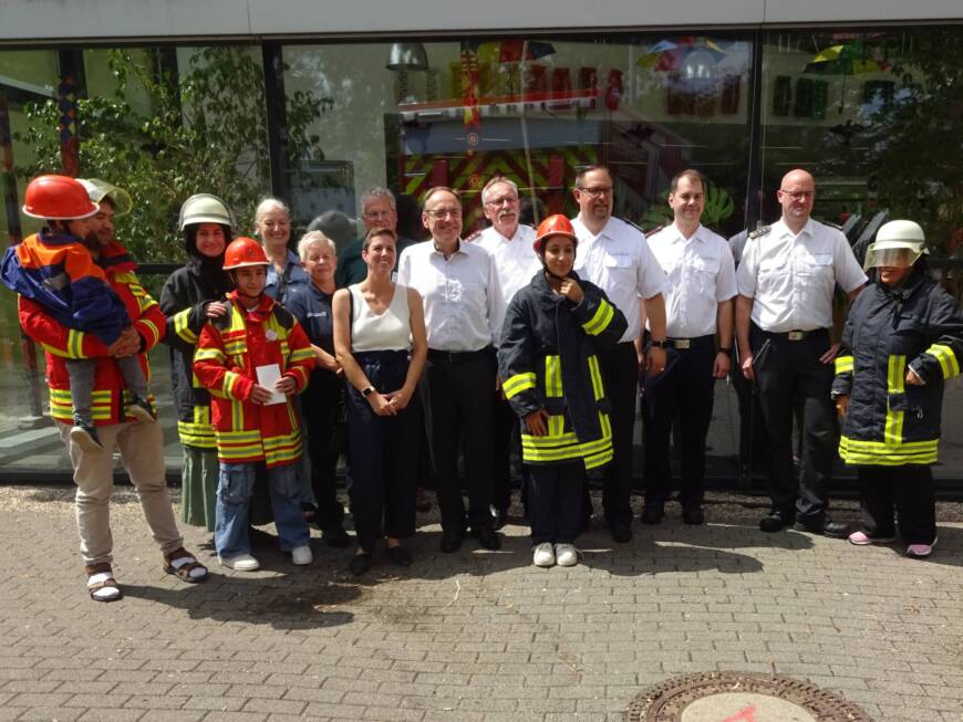„Die Feuerwehr stellt sich vor – denn die Feuerwehr ist für Alle da“
