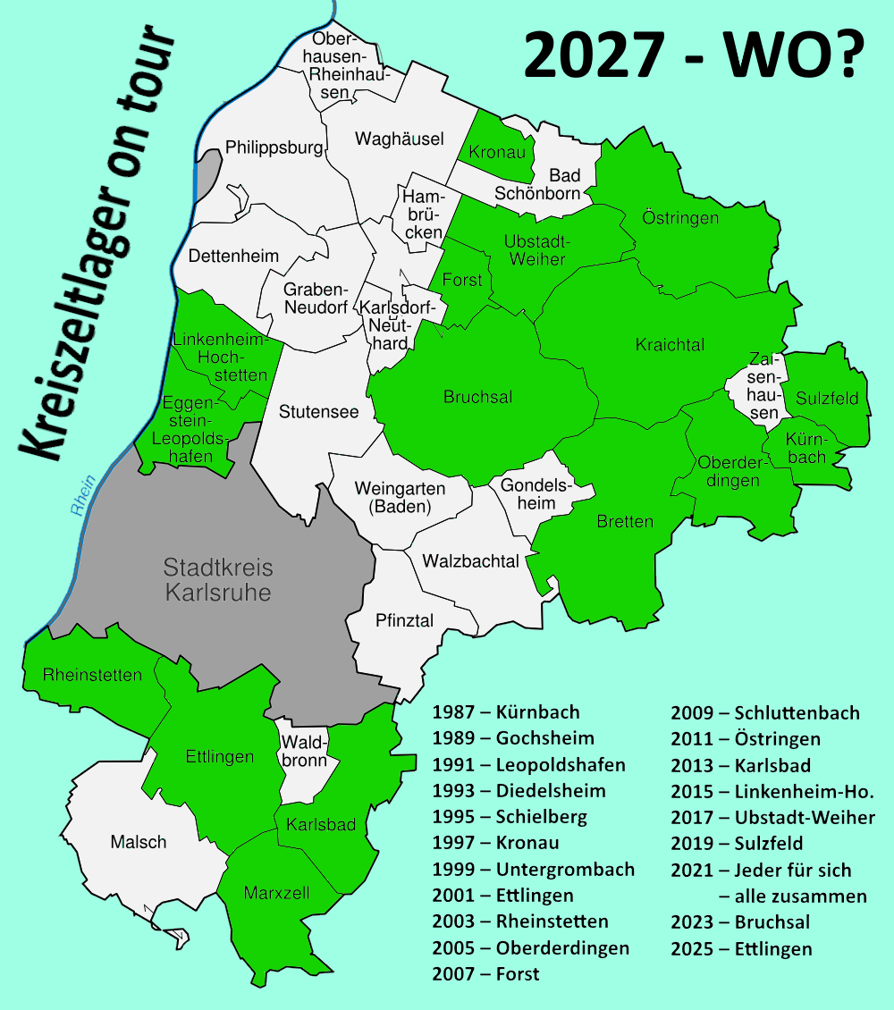 Austragungsort für das Kreiszeltlager 2027 DRINGEND gesucht!