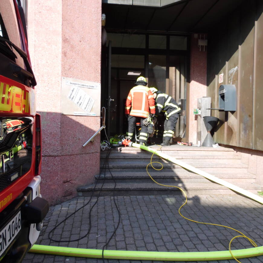 Wohngebäude der Gemeinde nach Zimmerbrand nur noch teilweise bewohnbar