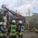 Dachstuhlbrand eines Wohngebäudes in Waghäusel fordert Feuerwehr
