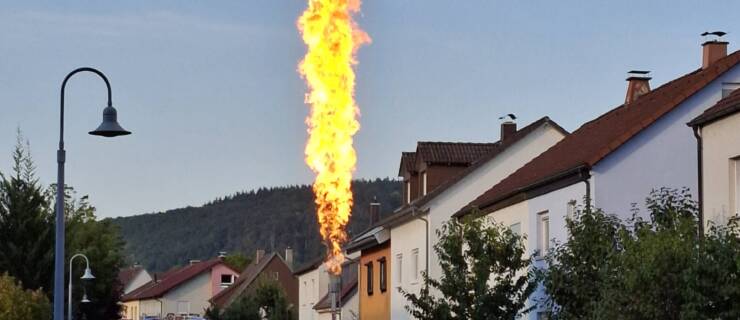 Feuerwehreinsätze aufgrund extremer Hitze – Gastank musste teilweise entleert werden