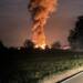 Lagerhalle in Marxzell-Pfaffenrot bei Großbrand vollständig zerstört
