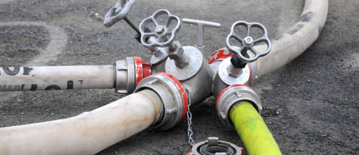 Brand in Getreidelager