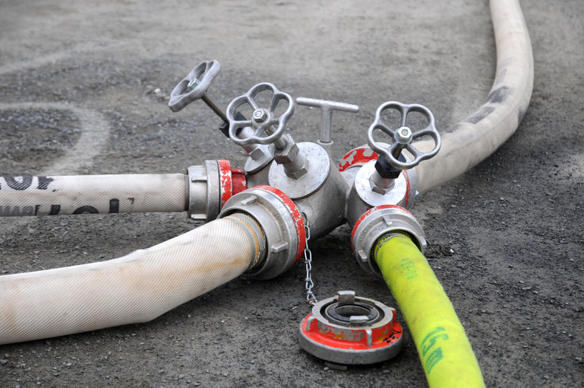 Brand in Getreidelager