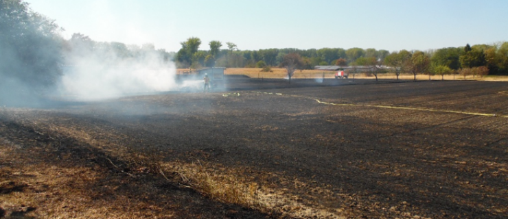 Flächenbrand bedroht Wohnhäuser